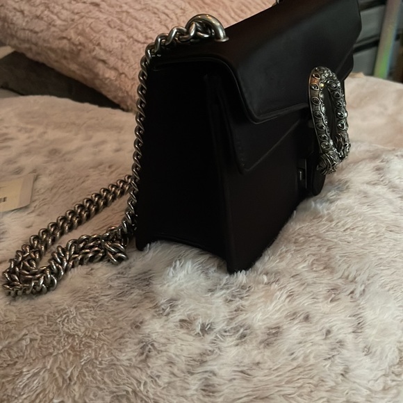 Gucci Handbag Dionysus Raso Seta/Strass Nero/BL DIAMOND